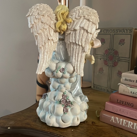 Vintage Angel & Babe Music Box~”Hark The Angels Sing” - Picture 3 of 4